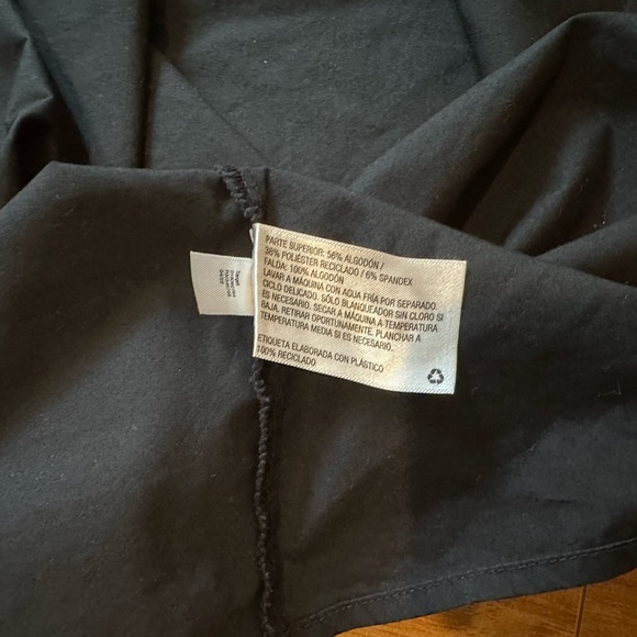 A New Day Black Sleeveless Square Neck Midi Sundress - Picture 6 of 7